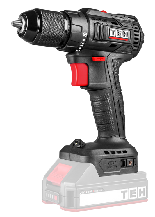 Brushless Cordless Impact Driver Drill 50Nm UNIT Only LD105