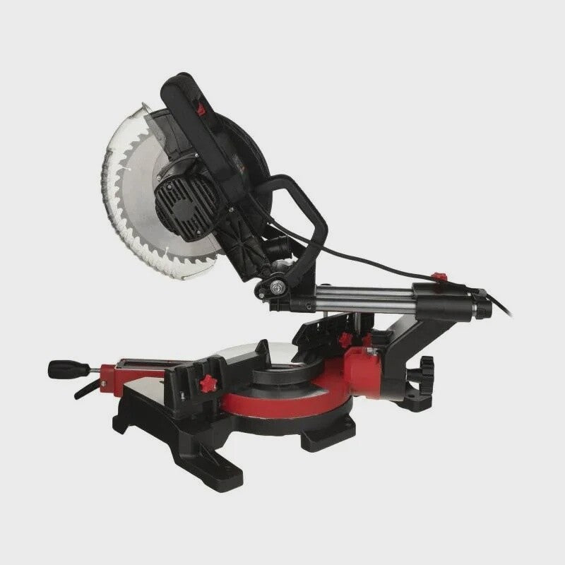 255mm Compound Sliding Miter Saw 10" 1800w TMS25519 Multilateral Single Bevel