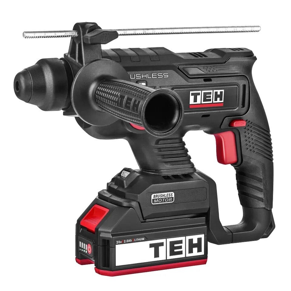 TEH Brushless Cordless 4-Piece Power Tool Kit