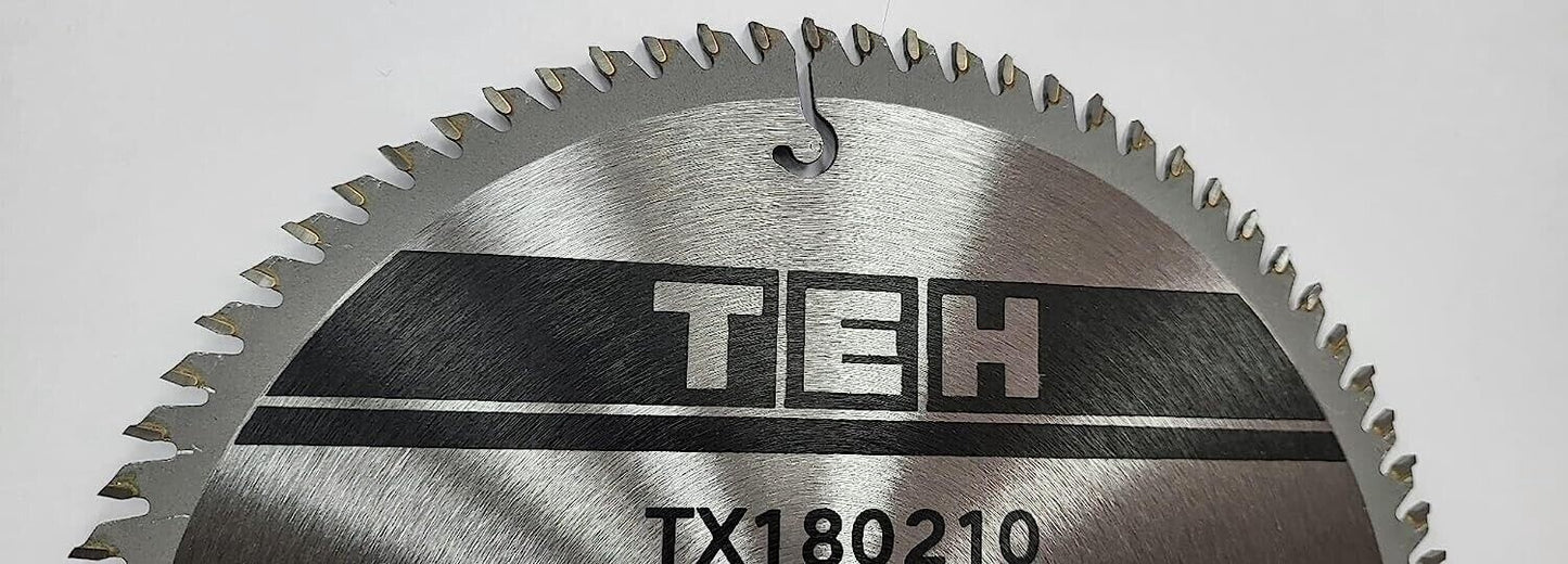 210mm x 80T TCT Circular Wood Blade fits Evolution / Bosch Rage Saws 30mm Bore