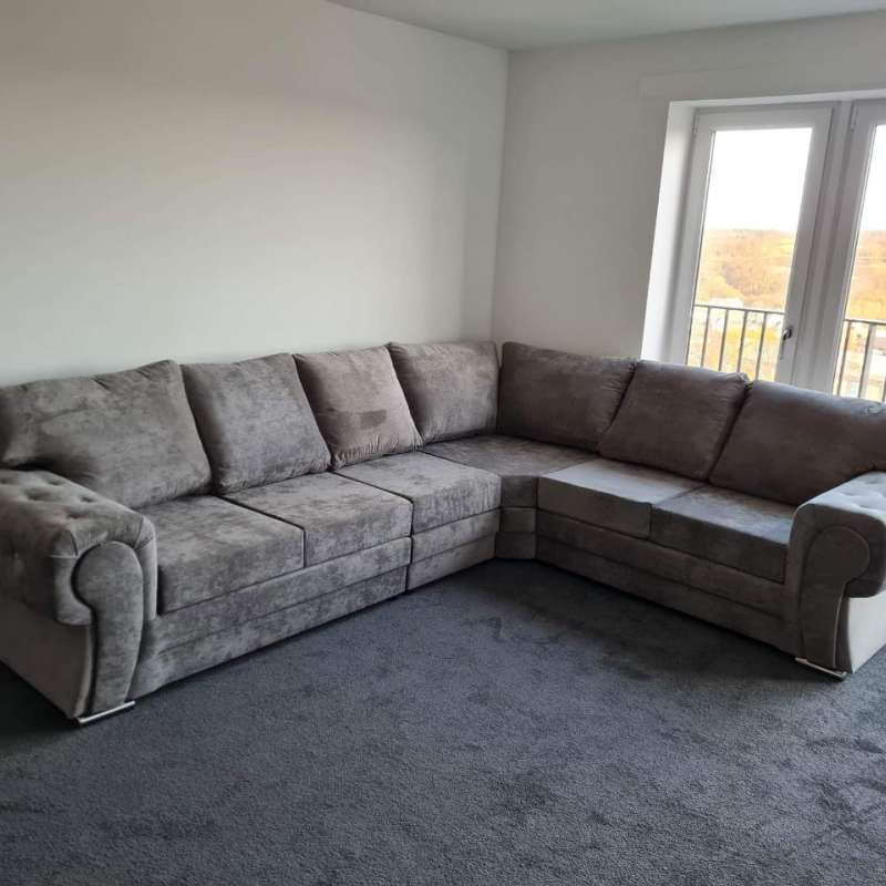 Modern L-Shaped Corner Sofa