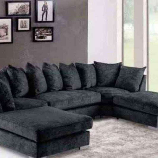 Distinctively Yours: Bishop U-Shape Corner Sofa, Crafted to Order